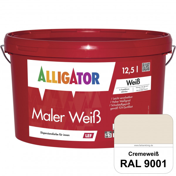 Maler Weiß LEF (RAL 9001 Cremeweiß)