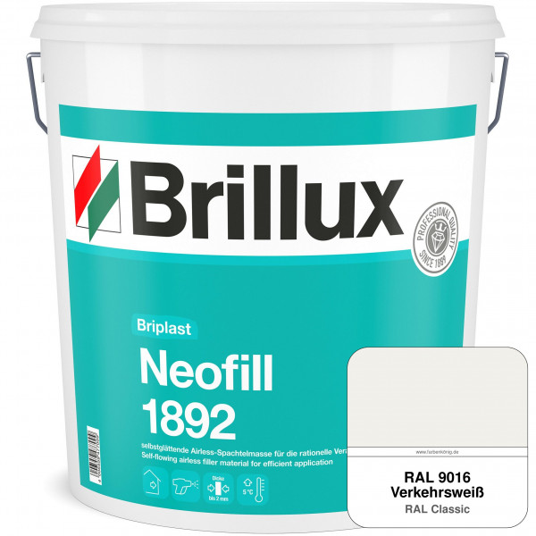 Briplast Neofill 1892 (RAL 9016 Verkehrsweiß)