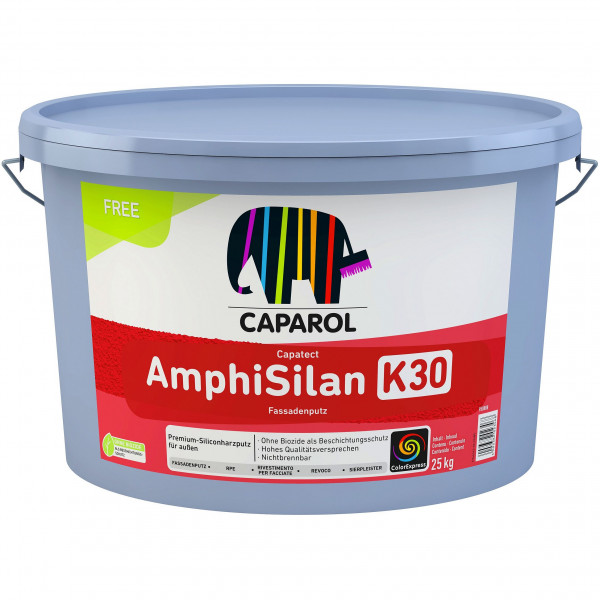 Capatect AmphiSilan Fassadenputz K30 (Weiß)