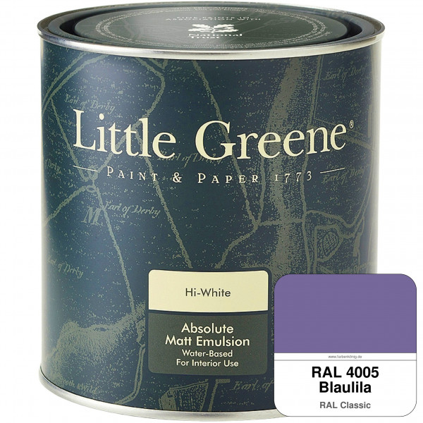 Absolute Matt Emulsion - Sample Pot 250 ml (RAL 4005 Blaulila)