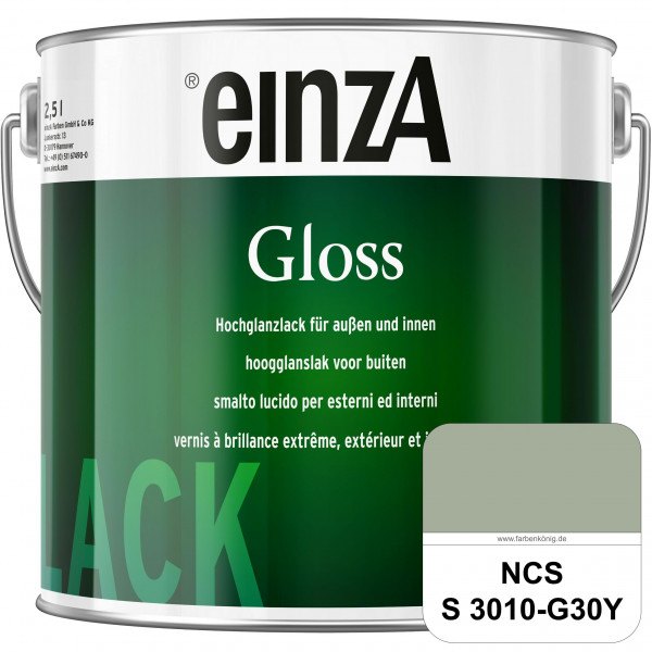 einzA Gloss (NCS S 3010-G30Y) Hochwertiger Alkydharzlack in Premium-Qualität, hochglänzend.