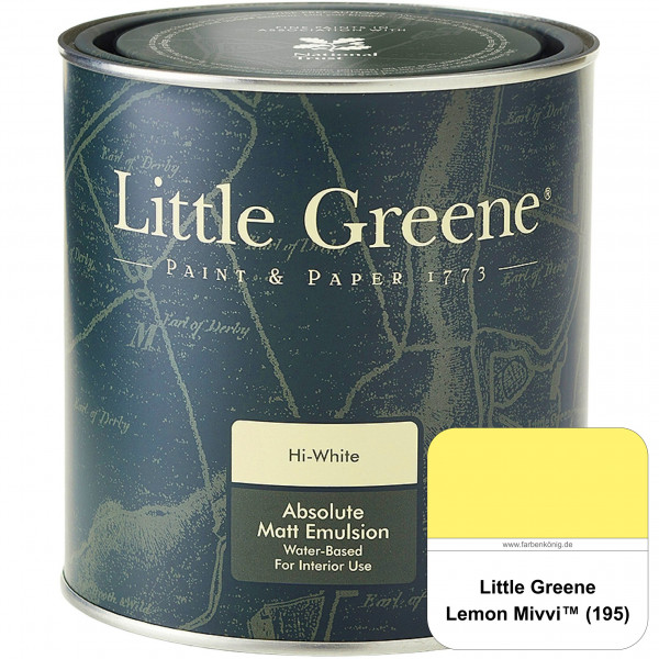 Absolute Matt Emulsion (195 Lemon Mivvi)
