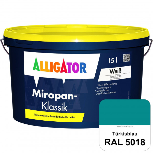 Miropan-Klassik (RAL 5018 Türkisblau)