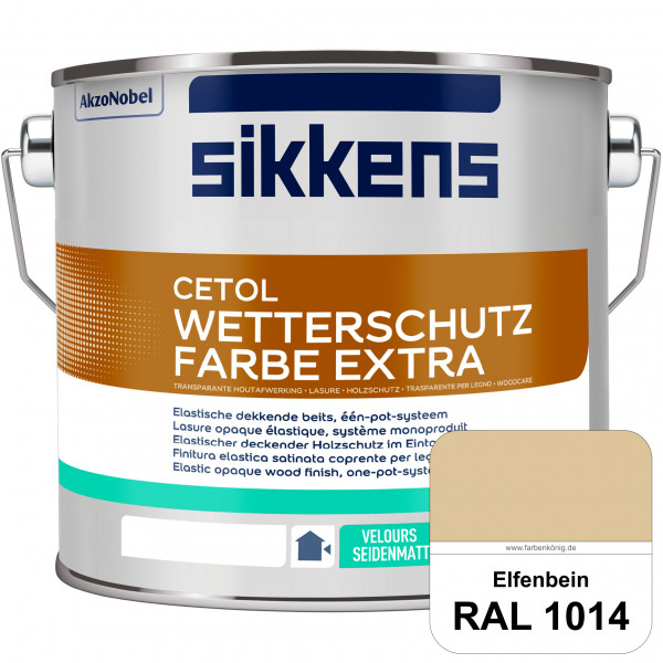 Cetol Wetterschutzfarbe Extra (RAL 1014 Elfenbein)