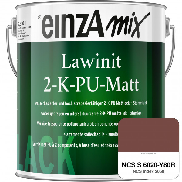 einzA Lawinit 2-K-PU Matt Stammlack (NCS S 6020-Y80R)