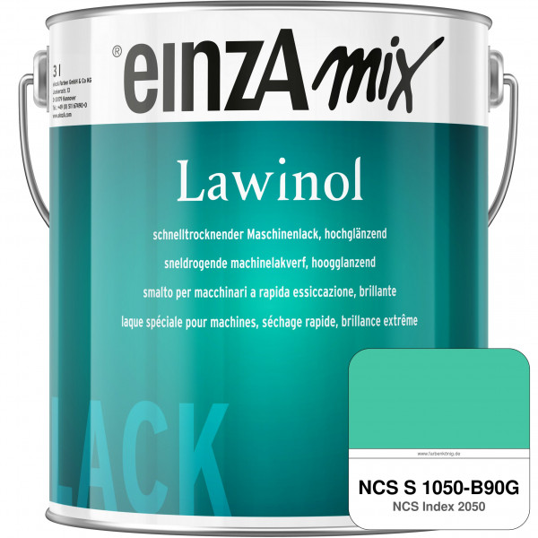 einzA Lawinol hochglänzend (NCS S 1050-B90G)
