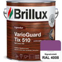 Lignodur VarioGuard Tix 510 (Gel-Lasur 510) RAL 4008 Signalviolett
