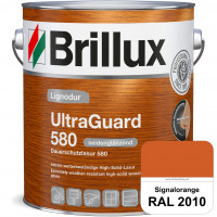 Lignodur UltraGuard 580 (Dauerschutzlasur 580) RAL 2010 Signalorange