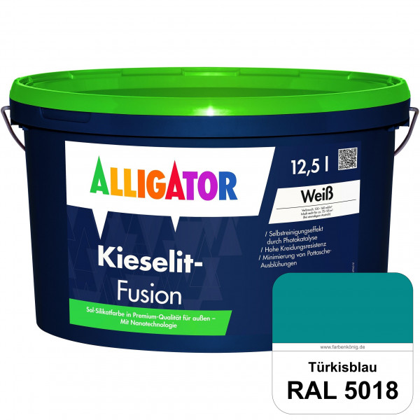Kieselit Fusion (RAL 5018 Türkisblau)