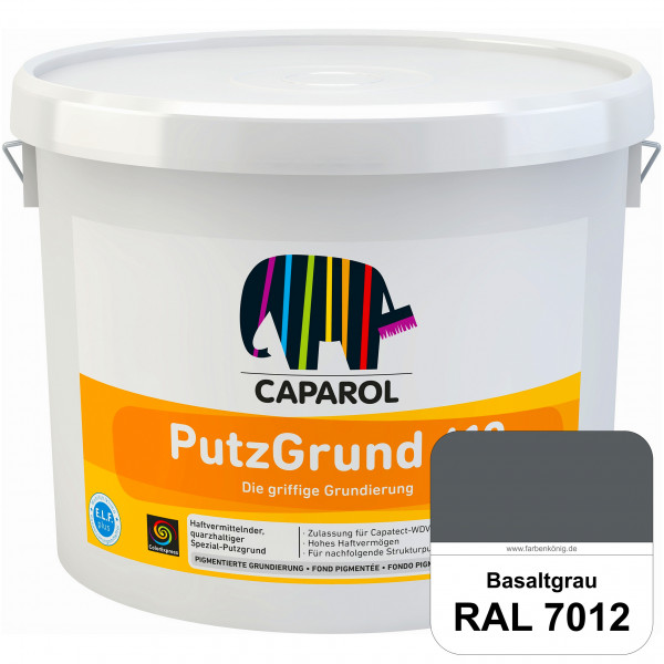Putzgrund 610 (RAL 7012 Basaltgrau) Wasserverdünnbare & haftvermittelnde gefüllte SpezialGrundierfar