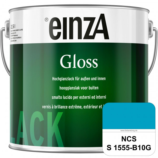 einzA Gloss (NCS S 1555-B10G) Hochwertiger Alkydharzlack in Premium-Qualität, hochglänzend.