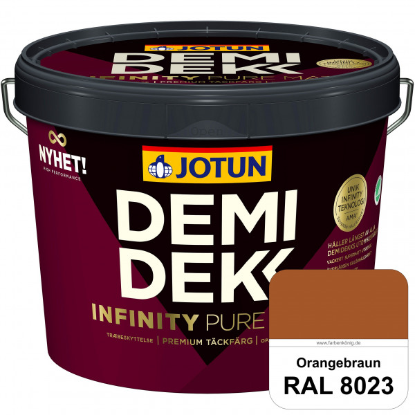 DEMIDEKK Infinity Pure Mat (RAL 8023 Orangebraun) - ersetzt Demidekk Ultimate Helmatt