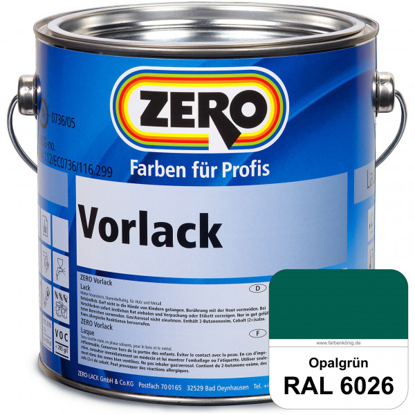 Vorlack (RAL 6026 Opalgrün)