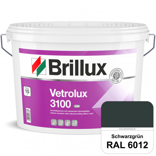 Vetrolux ELF 3100 (RAL 6012 Schwarzgrün) matte & gut zu reinigende Spezial-Innenfarbe