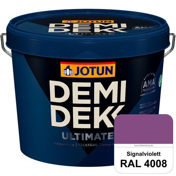 DEMIDEKK ULTIMATE Täckfärg - Deckende Holzfarbe (RAL 4008 Signalviolett)