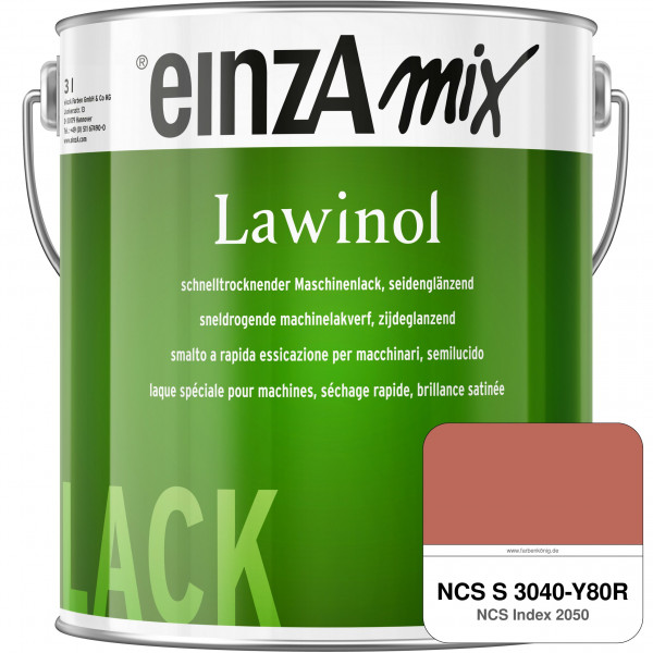einzA Lawinol seidenglänzend (NCS S 3040-Y80R)