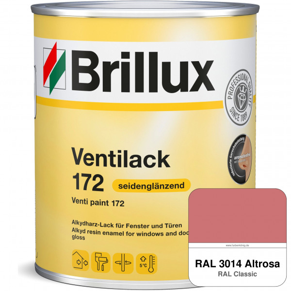 Ventilack Seidenglanz 172 (RAL 3014 Altrosa)