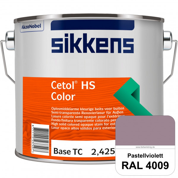 Cetol HS Color (RAL 4009 Pastellviolett) Dekorative semi-transparente Lasur (lösemittelhaltig) für a