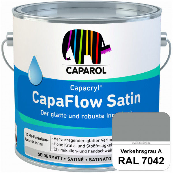 Caparol Capacryl CapaFlow Satin (RAL 7042 Verkehrsgrau A)