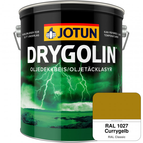 Drygolin Oljedekkbeis (ehemals Trebitt deckend) - Deckende & wetterbeständige Öllasur für Außen (RAL