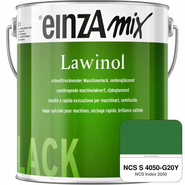 einzA Lawinol seidenglänzend (NCS S 4050-G20Y)