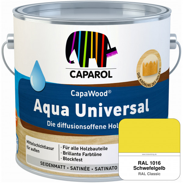CapaWood® Aqua Universal (RAL 1016 Schwefelgelb)