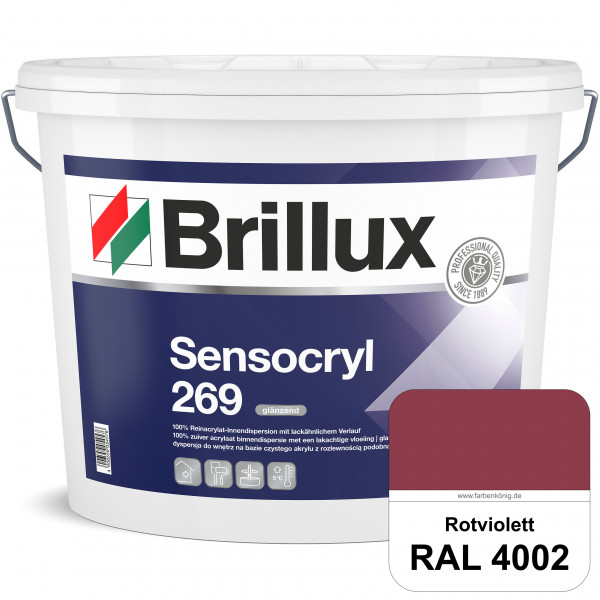 Sensocryl ELF 269 (RAL 4002 Rotviolett) glänzende hochwertige Reinacrylat-Innendispersion für Artzpr