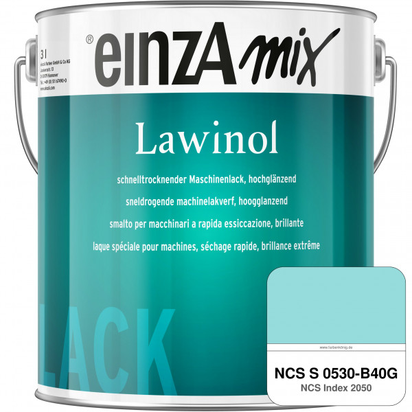 einzA Lawinol hochglänzend (NCS S 0530-B40G)