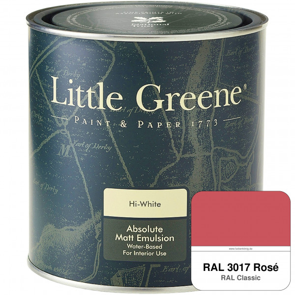 Absolute Matt Emulsion - Sample Pot 250 ml (RAL 3017 Rosa)