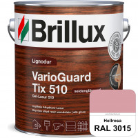 Lignodur VarioGuard Tix 510 (Gel-Lasur 510) RAL 3015 Hellrosa