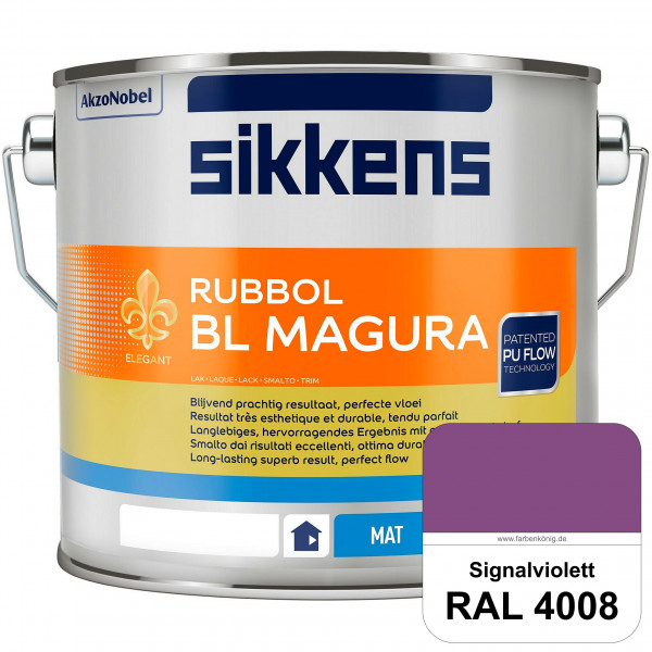 Rubbol BL Magura (RAL 4008 Signalviolett) matter PU-Lack (wasserbasiert) innen & außen