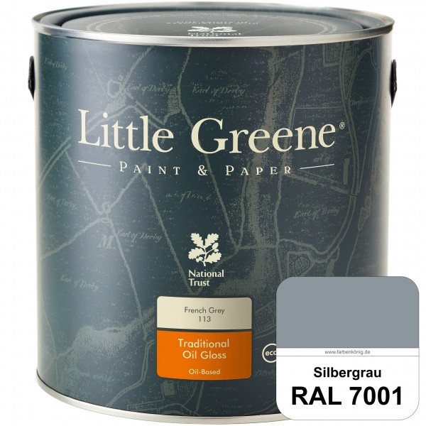 Traditional Oil Gloss (RAL 7001 Silbergrau)