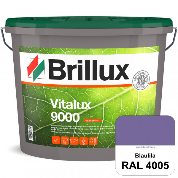 Vitalux 9000 (RAL 4005 Blaulila) konservierungsmittelfreie Innendispersion für Kinder- & Schlafzimme