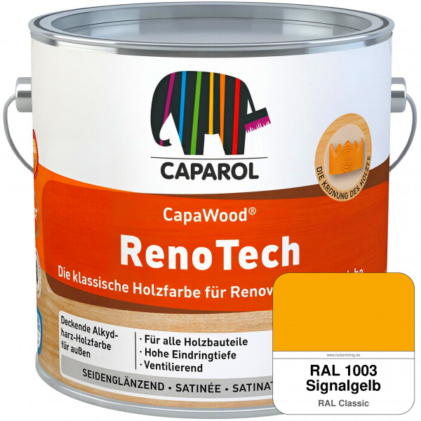 CapaWood® RenoTech (RAL 1003 Signalgelb) - ersetzt Capadur RenoTech