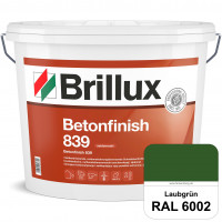 Betonfinish 839 (RAL 6002 Laubgrün) elastische Beschichtung zum Schutz rissgefährdeter Betonbauteile
