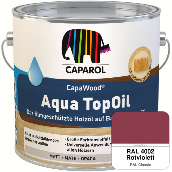 CapaWood® AquaTopOil (RAL 4002 Rotviolett)