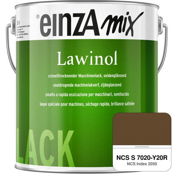 einzA Lawinol seidenglänzend (NCS S 7020-Y20R)