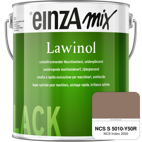 einzA Lawinol seidenglänzend (NCS S 5010-Y50R)
