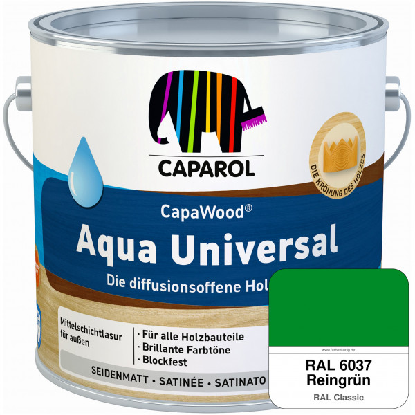 CapaWood® Aqua Universal (RAL 6037 Reingrün)