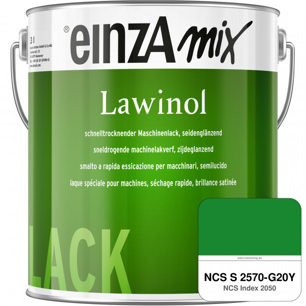 einzA Lawinol seidenglänzend (NCS S 2570-G20Y)