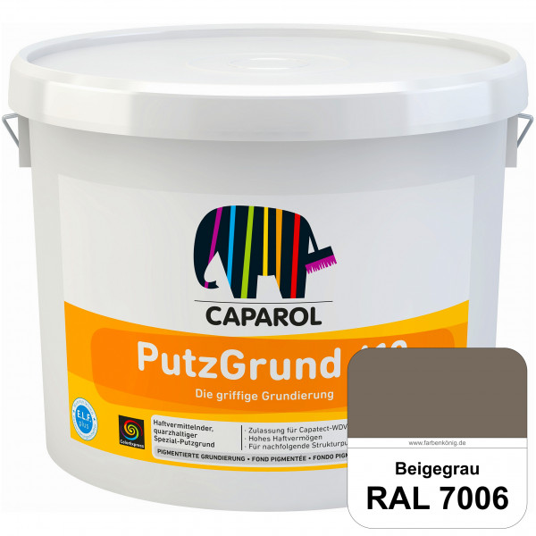 Putzgrund 610 (RAL 7006 Beigegrau) Wasserverdünnbare & haftvermittelnde gefüllte SpezialGrundierfarb