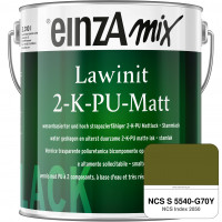 einzA Lawinit 2-K-PU Matt Stammlack (NCS S 5540-G70Y)
