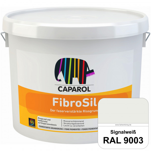 FibroSil (RAL 9003 Signalweiß) der faserverstärkte Rissgrund