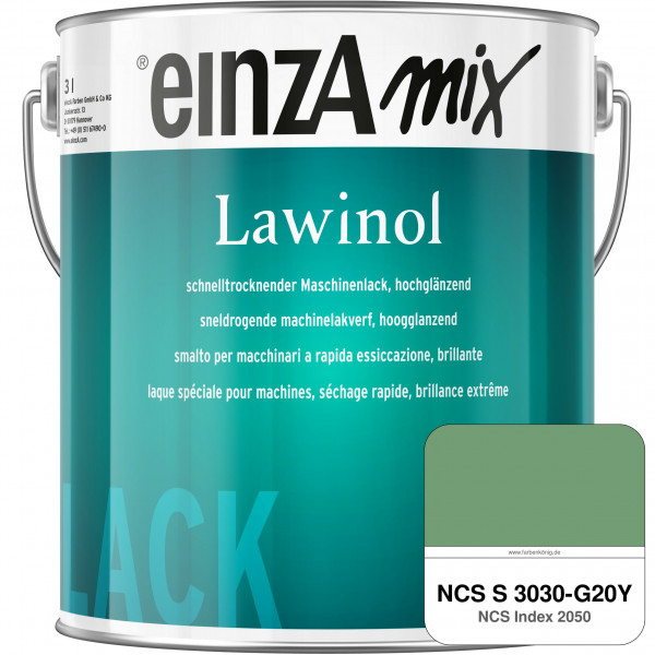 einzA Lawinol hochglänzend (NCS S 3030-G20Y)