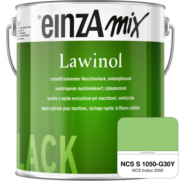 einzA Lawinol seidenglänzend (NCS S 1050-G30Y)