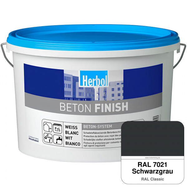 Beton Finish (RAL 7021 Schwarzgrau)