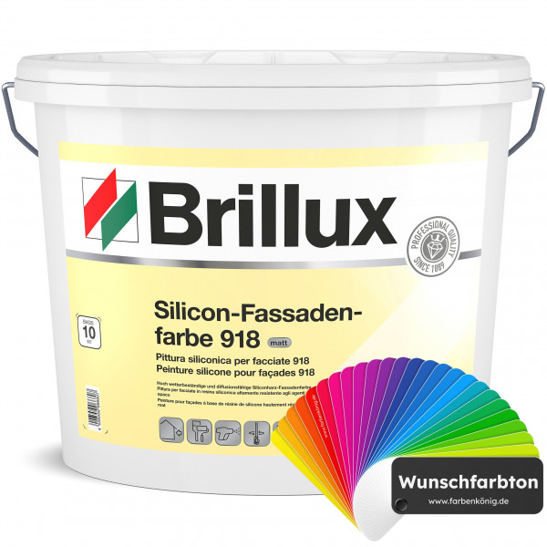 Silicon-Fassadenfarbe 918 (Wunschfarbton)
