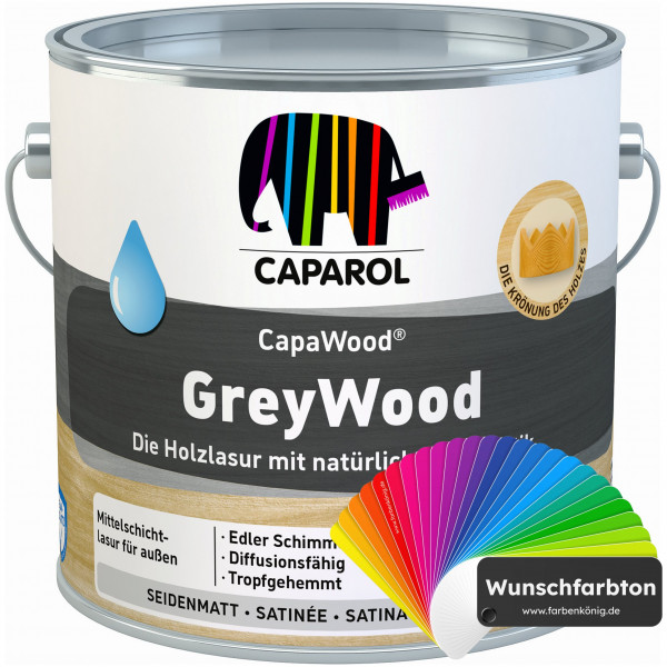 CapaWood® GreyWood (Wunschfarbton) - ersetzt Capadur GreyWood