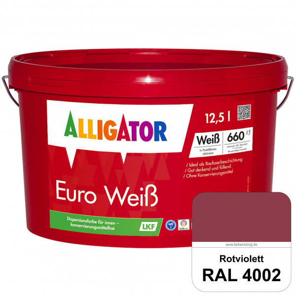Euro Weiß LKF (RAL 4002 Rotviolett)