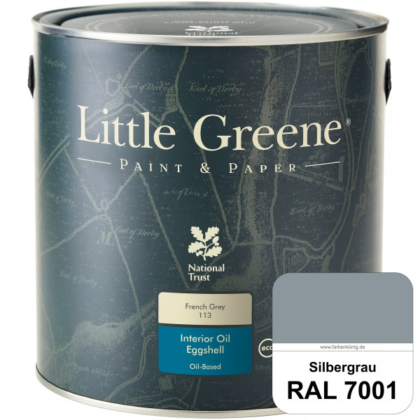 Interior Oil Eggshell (RAL 7001 Silbergrau)